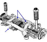 Комплект для запрессовки сайлентблоков | BMW E38, E39 | 7 шт.