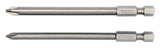 Antgaliai kryžminiai 1/4", 2vnt, : PH1X100MM; PH2X100MM  (YT-0488)