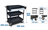 WORKSHOP TROLLEY | 1 DRAWER | OPEN TYPE (4200)