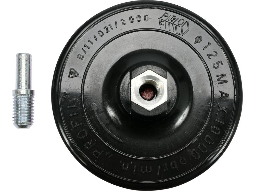 Пад с адаптером и липучкой | M14 | 125 mm