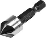 Freza/grąžtas metalui | HSS | Hex 6,3 mm (1/4") | Ø 12.4 mm (YT-44724)