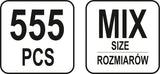 Segtukų rinkinys | 555 vnt (YT-06873)