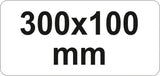 Spaustuvai F-tipo greito užspaudimo terkšliniai | 300x100 mm (YT-63953)