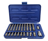 Antgalių rinkinys | 10 mm (3/8") storis | Spline (Ribe) | 22 vnt. (RB21S)