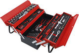 METAL WORKSHOP TOOL CASE INCL. TOOL ASSORTMENT | 86 PCS. (6056)