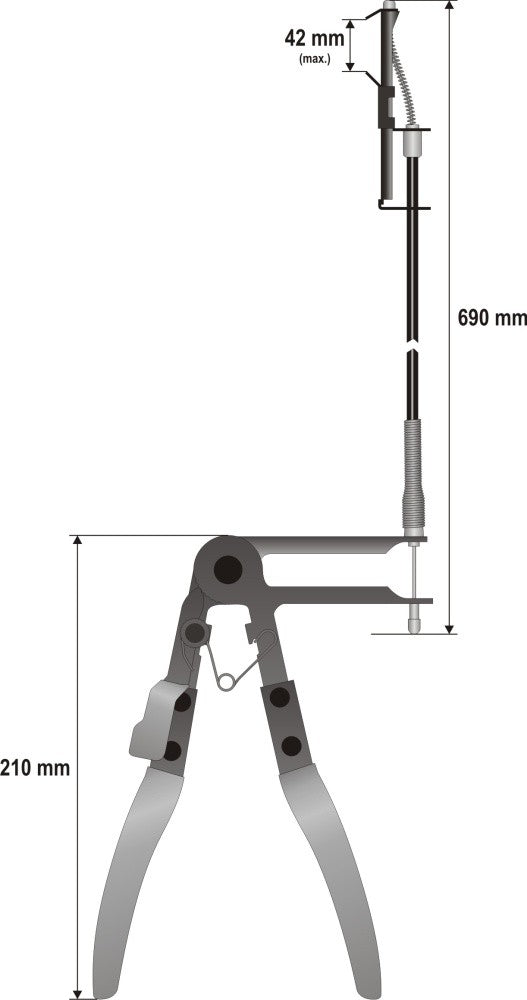 FLEXIBLE HOSE CLAMP (YT-0677)
