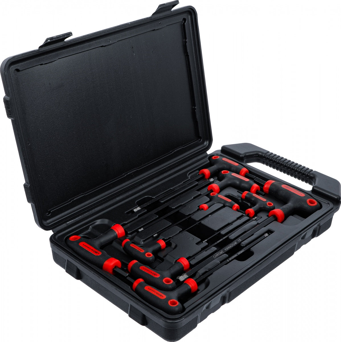 T-HANDLE L-TYPE WRENCH SET | INTERNAL HEXAGON | 2 - 10 MM | 9 PCS. (7882)