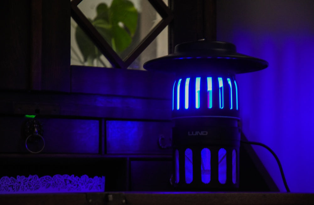 INSECT KILLER LAMP WITH FAN,UV-A,15W,IPX4 (67013)