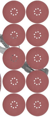 SANDING PAPER (VELCRO) FOR DRYWALL SANDER | WITH HOLES | 225 MM / P120 | 10 PCS. (PD225120S)