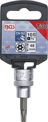 BIT SOCKET | 10 MM (3/8") DRIVE | T-STAR TAMPERPROOF (FOR TORX) T30 (2574)
