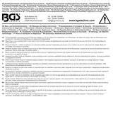 Įrankių dėklas 3/3, tuščias | nuo BGS 4036 (4036-1)