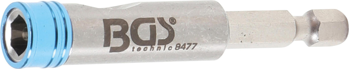 Antgalių laikiklis labai plonas | su greito atjungimo mygtuku | 6.3 mm (1/4") (8477)