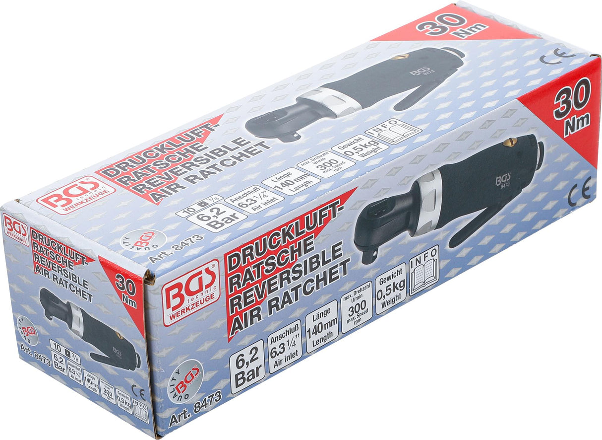 AIR RATCHET WRENCH | 10 MM (3/8") | 54 NM | EXTRA SHORT (8473)