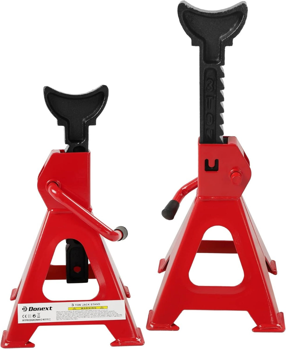 JACK STAND SET 3 T | WITH PADS | 300-420 MM | 2 PCS. (JS3T)