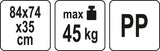 Sodo įrankių stovas | su ratukais | 84 cm (89990)