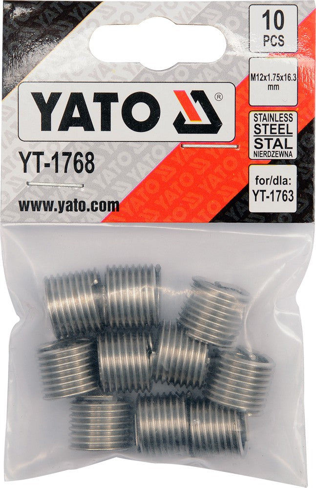 WIRE THREADS M12X1.75X16.3MM (YT-1768)