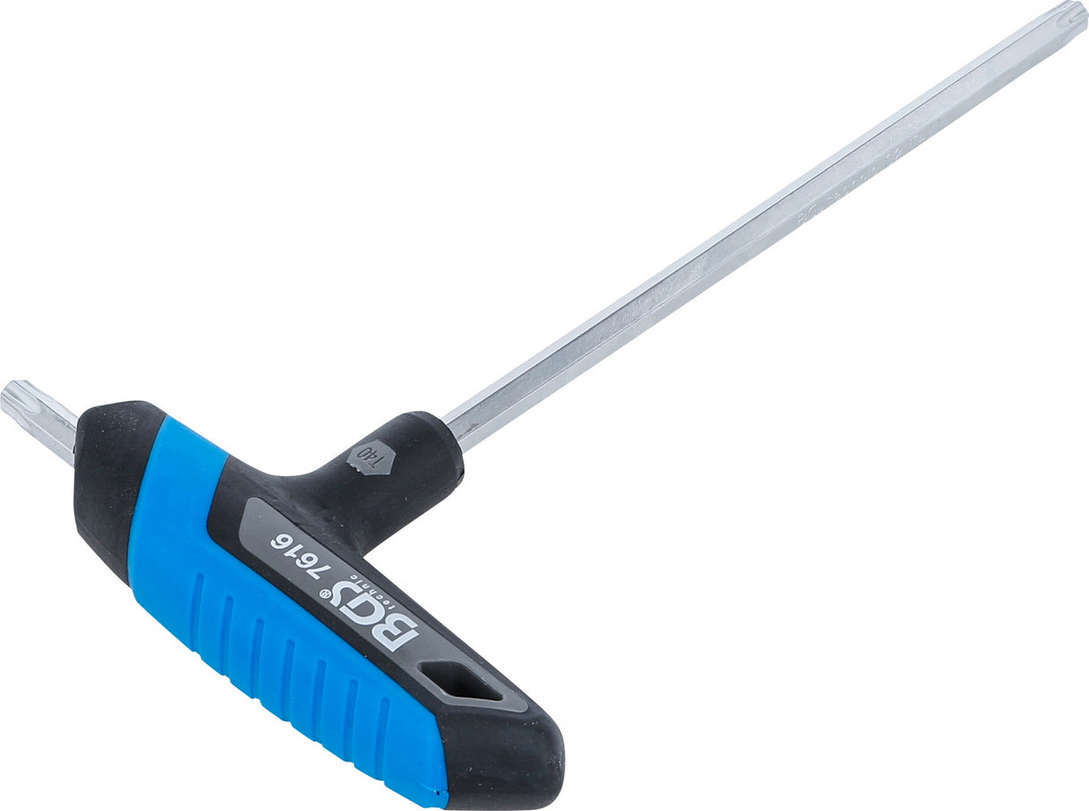 Atsuktuvas su T formos rankena | T-Star (Torx) | T40 (7616)