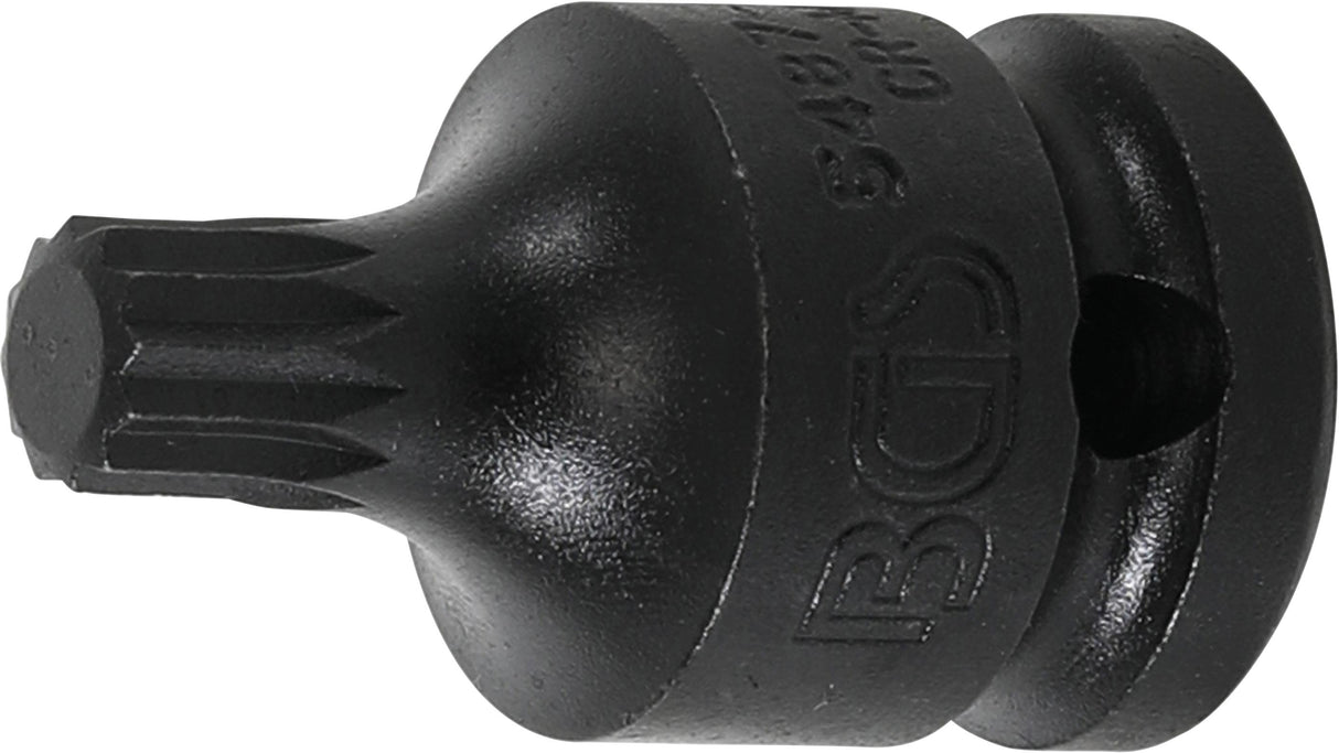 Antgalis smūginis | 12,5 mm (1/2") | Spline (XZN) M10 (5487-M10)