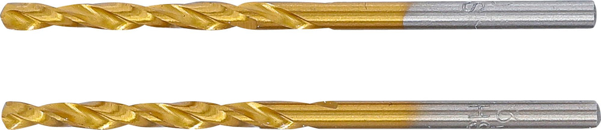 Grąžtai metalui | HSS-G | titano nitridas | 3,0 mm | 2 vnt. (2040-3)