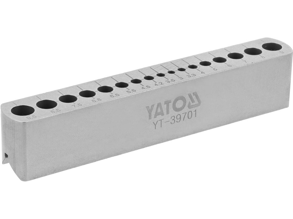STRAIGHT HOLE DOWELING JIG KIT (YT-39701)