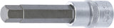 Бита запрессованная в головку | длина 100 mm | 12.5 mm (1/2") | шестигранник 13 mm