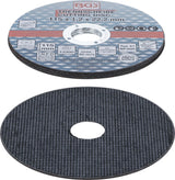 Pjovimo diskai iš nerūdijančiam plienui | Ø 115 x 1,0 x 22,2 mm | 5 vnt. (3935)