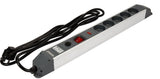 SURGE PROTEC POWER STRIP W.G. 5S 3M ALU (72372)