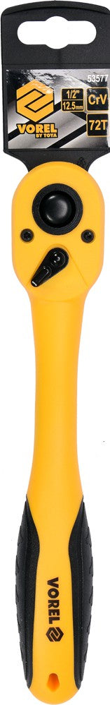 Rankena galvutėms terkšlinė | smulkūs dantukai | 12.5 mm (1/2") (53577)