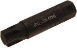 Antgalis smūginis | ilgis 100 mm | 22 mm storio | T-Star (Torx) T100 (5246-T100)