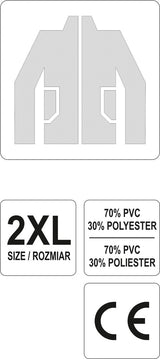 RAIN JACKET CLOUDBURST S. 2XL (74627)
