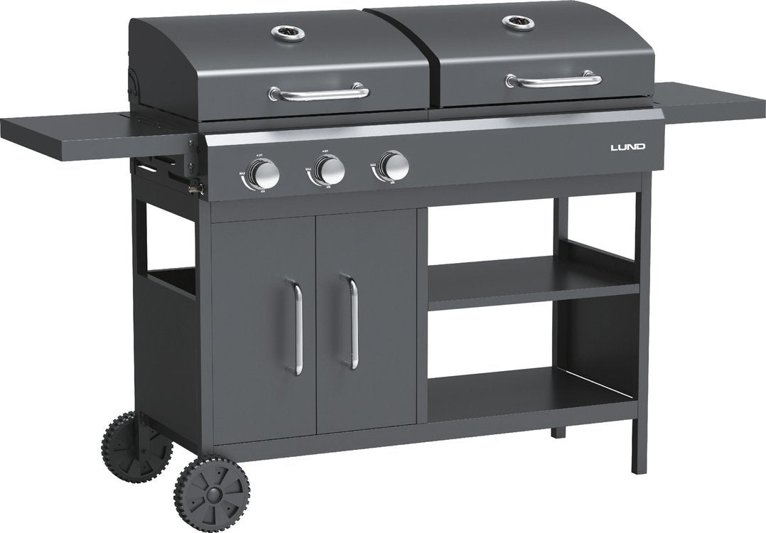 GRILL 2IN1, GAS + CHARCOAL TORNE 8,4KW (99649)