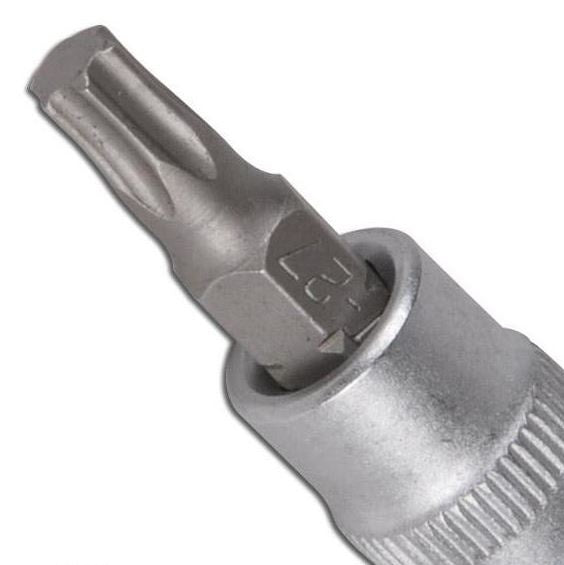 Antgalis įpresuotas į 1/4" galvutę T20  be skylės (VG-14BT20)