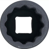 Galvutė ilga smūginė plonasienė 12 kampų | 12,5 mm (1/2") | 27 mm (5336)