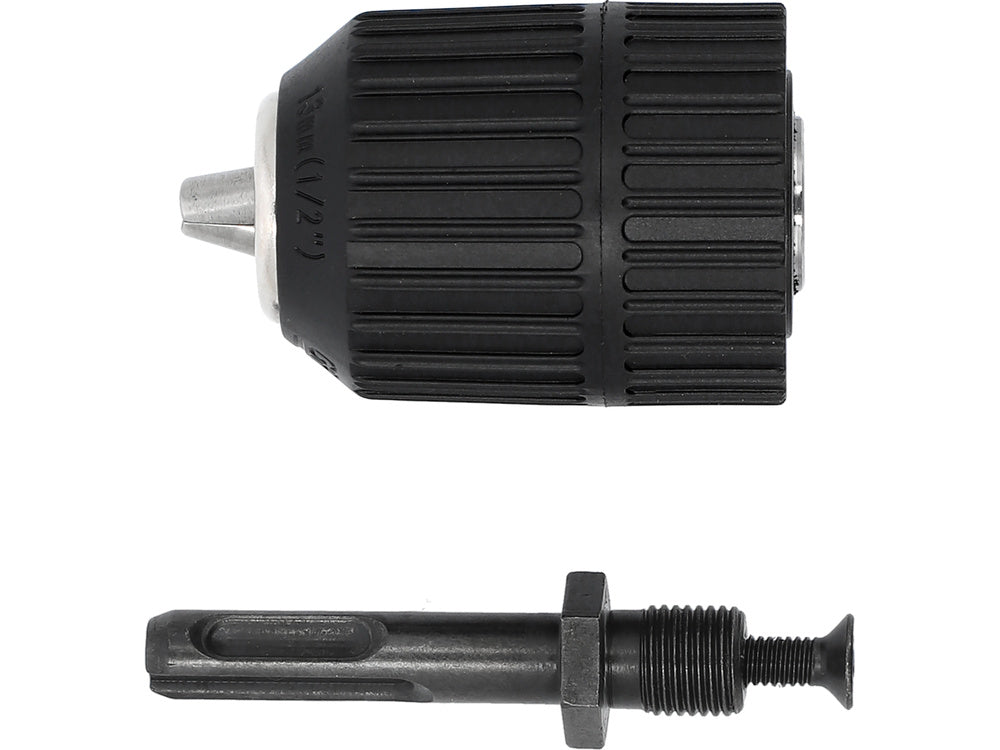 Быстрозажимной патрон для дрели | с адаптером SDS | 1,5-13 mm | 1/2"-20UNF