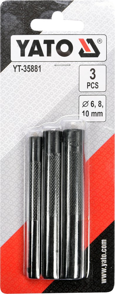 Набор пробойников по коже | 6/8/10 mm | 3 шт.