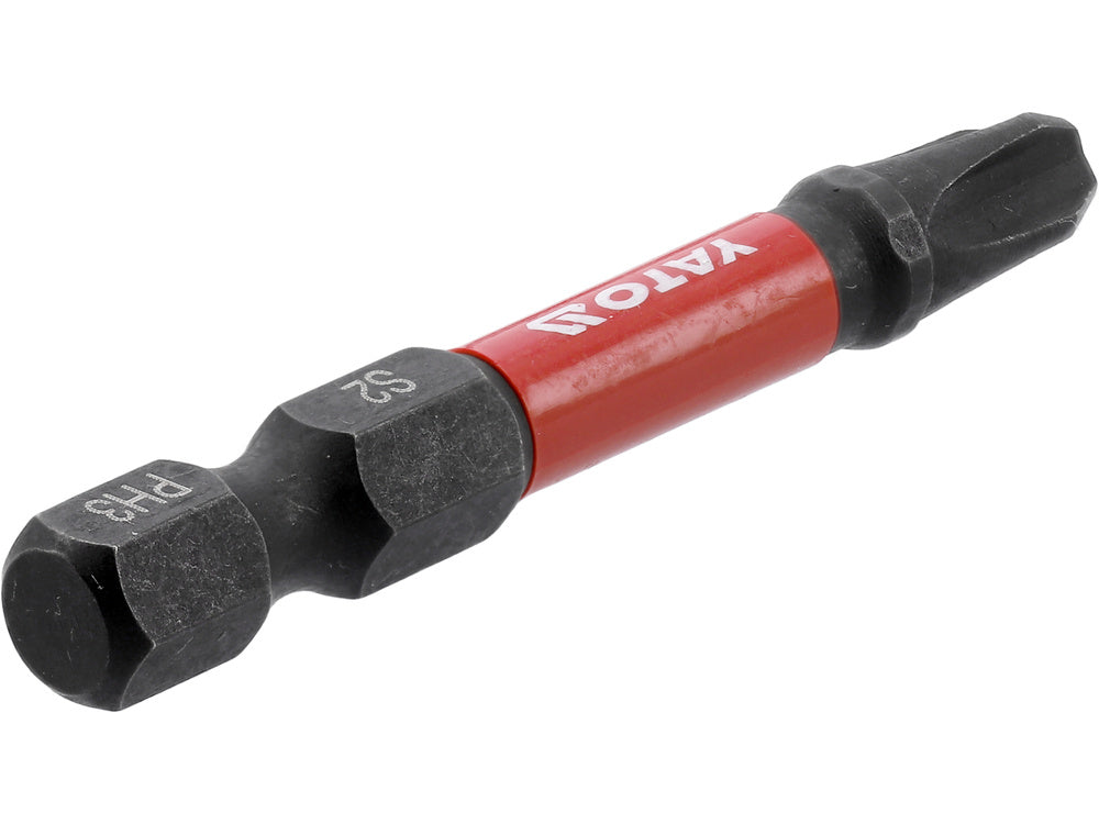 IMPACT SCREWDRIVER BITS 1/4 50MM PH3 2PC (YT-78042)