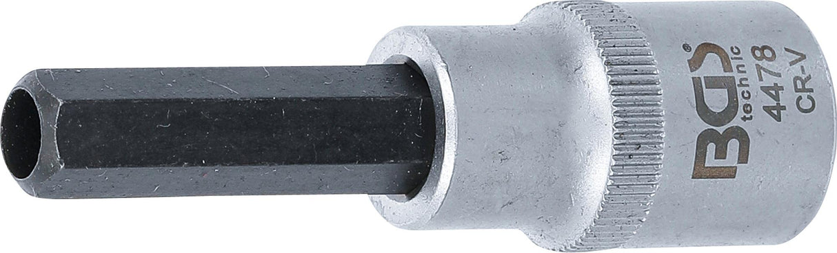 Galvutė purkštukui su skyle | 12,5 mm (1/2") | hex šešiakampis 10 mm (4478)