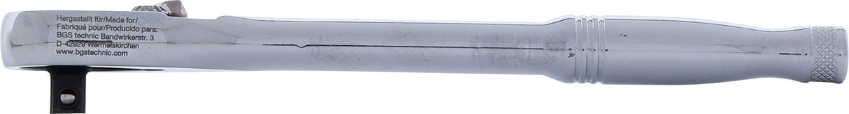 Terkšlinis raktas su perjungimu | 6.3 mm (1/4") | CrV | smulkūs dantukai (74709)