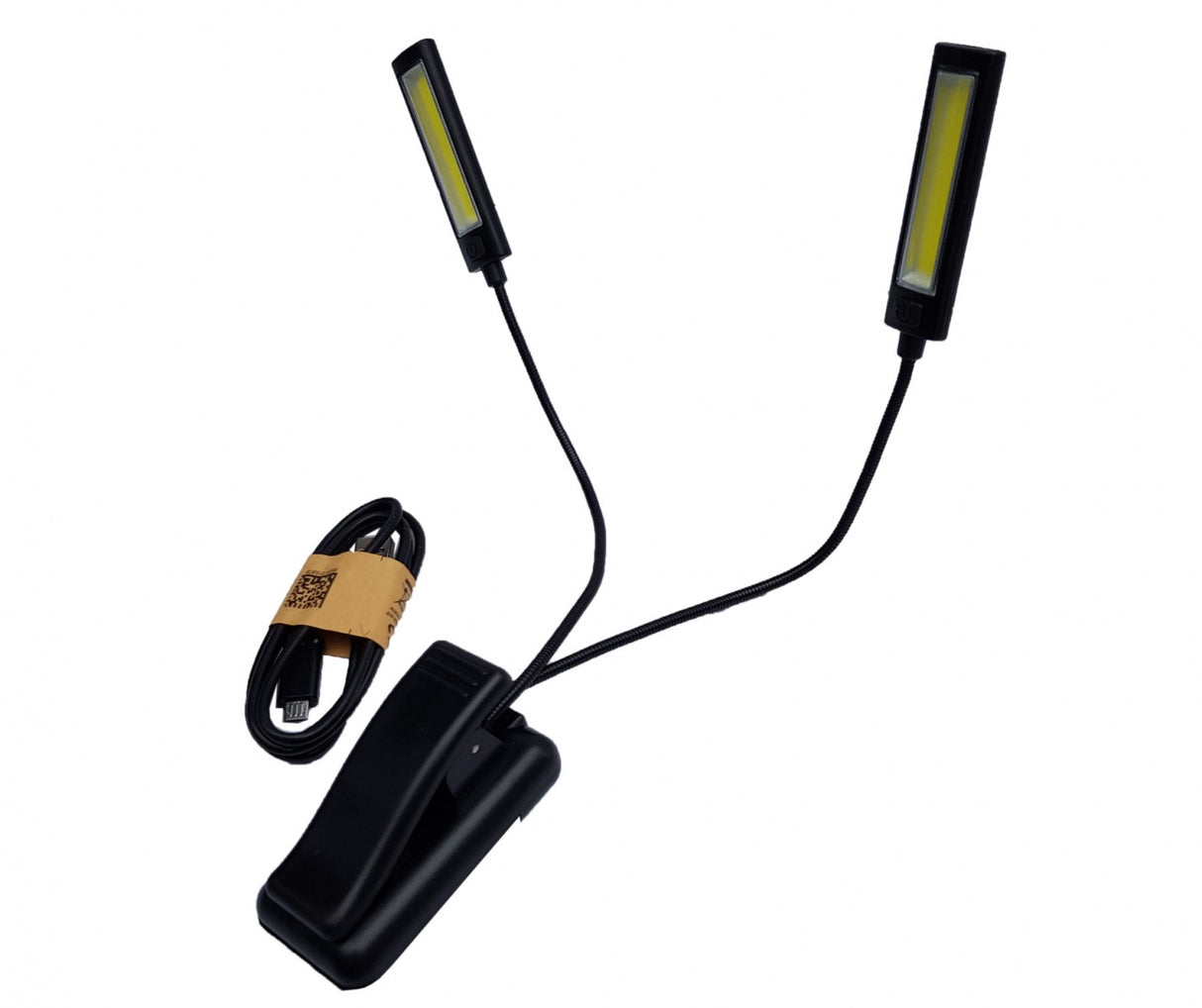 Šviesos diodų šviestuvas | su prisegtuku | 6W COB Led | USB | 2 vnt. (CDL02)