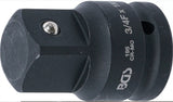Smūginis adapteris | vidinis kvadratas 20 mm (3/4") - išorinis kvadratas 25 mm (1") (195)