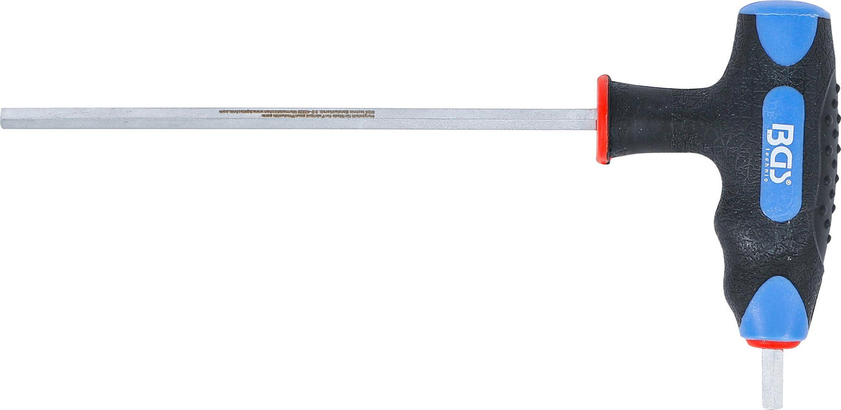 Atsuktuvas su T-rankenėle ir šonine geležte | hex šešiakampis 5 mm (4010-5)