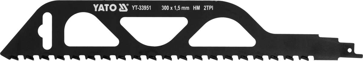 SABRE SAW BLADE 300MM FOR BLOCKS/BRICKS (YT-33951)