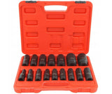 IMPACT SOCKET SET LONG | 12.5 MM (1/2") | 10-32 MM | 16 PCS. (SK1216)