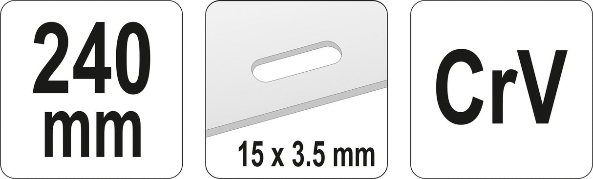 Клещи по металлу | для вырезания отверстий 15 x 3,5 mm | 240 mm