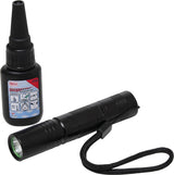 Specialūs superklijai | "2-IN-1" | vidutinė klampa | Butelis 20g | UV lempa (80611)