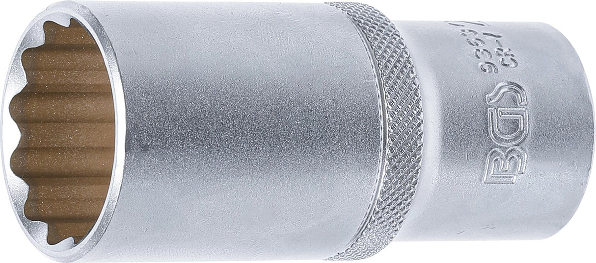 Galvute ilga 12 kampų | 12,5 mm (1/2") | 27 mm (9363)