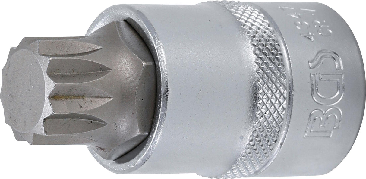 Бита в головке | 12,5 mm (1/2") | Spline (XZN) M18