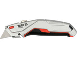 UTILITY KNIFE WITH TRAPEZOID BLADE (YT-75204)