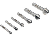 Kūginių grąžtų/frezų rinkinys | HSS 4241 | 6.3 - 20.5 mm | 6 vnt (22710)