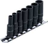 IMPACT SOCKET SET, HEXAGON, DEEP | 6.3 MM (1/4") DRIVE | 6 - 13 MM | 7 PCS. (5299)